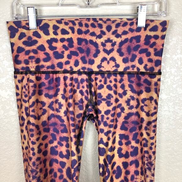 Teeki Purple Awakening Goddess Capri Leggings. - Picture 3 of 8